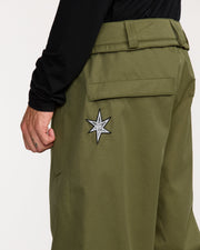 Volcom - Arthur 20k Pant - Dark Olive