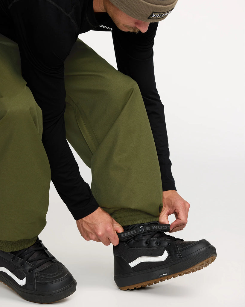 Volcom - Arthur 20k Pant - Dark Olive – Board Of Missoula
