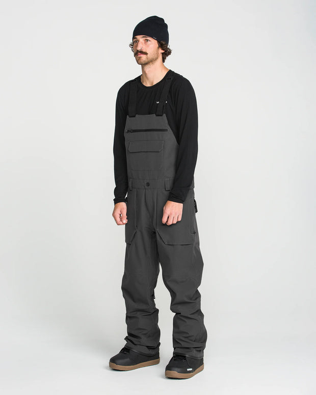 Volcom - Roan Bib Overall - Dark Grey
