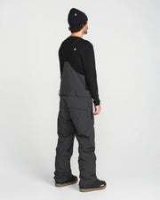 Volcom - Roan Bib Overall - Dark Grey