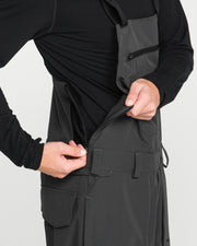 Volcom - Roan Bib Overall - Dark Grey