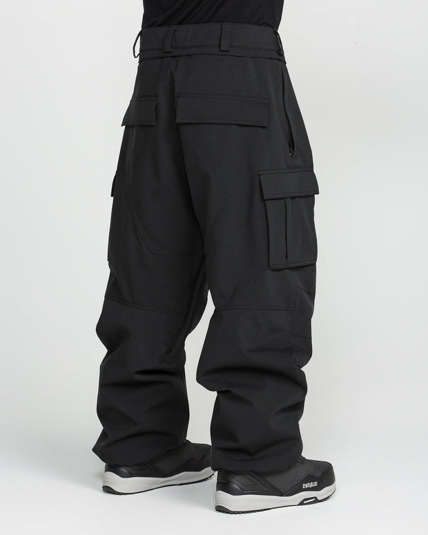 Volcom - NWRK 20K Baggy Pant - Black
