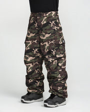 Volcom - NWRK 20K Baggy Pant - Camoflauge