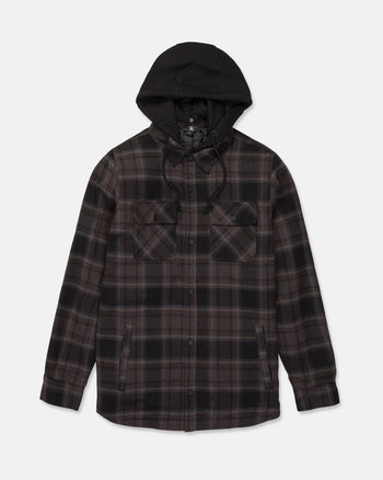 Volcom - Enson Insulated Riding Flannel - Black
