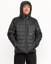 Volcom - Puff Puff Hooded Jacket - Black