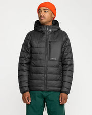Volcom - Puff Puff Hooded Jacket - Black