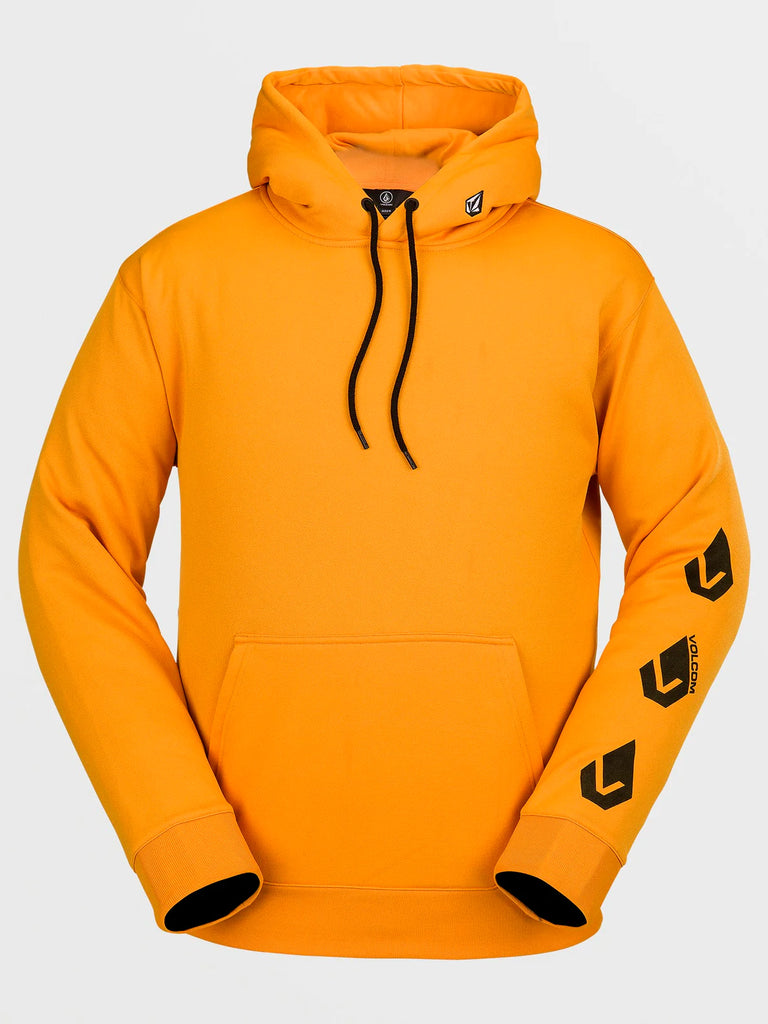 Volcom Core Hydro Fleece Riding Hood Gold Board Of Missoula