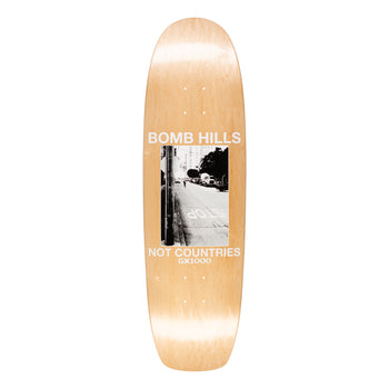 GX1000 - Bomb Hills Not Countries Cruiser 9.0" Deck - Board Of Missoula