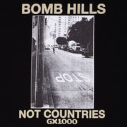 GX1000 - Bomb Hills Hoodie - Black / Tan Font - Board Of Missoula