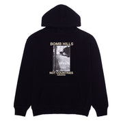GX1000 - Bomb Hills Hoodie - Black / Tan Font - Board Of Missoula