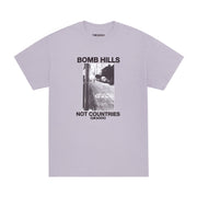 GX1000 - Bomb Hills Not Countries T-Shirt - Lilac Chalk - Board Of Missoula