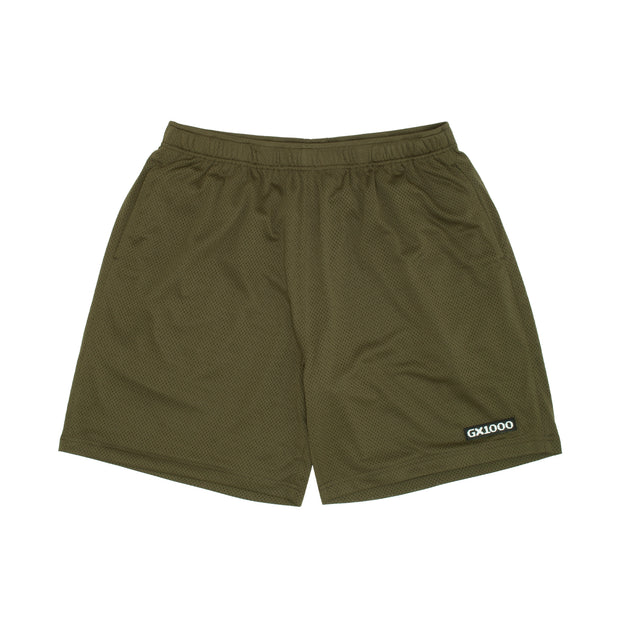 GX1000 - Mesh Shorts - Olive - Board Of Missoula