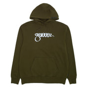 GX1000 - Script Hoodie - Military Green - Board Of Missoula