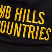 GX1000 - Bomb Hills 5 Panel Snapback Hat - Black - Board Of Missoula