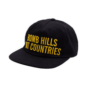 GX1000 - Bomb Hills 5 Panel Snapback Hat - Black - Board Of Missoula