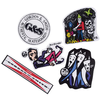 G&S - Sticker Pack - 5pk