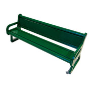 LC Boards - Green Metal Bench