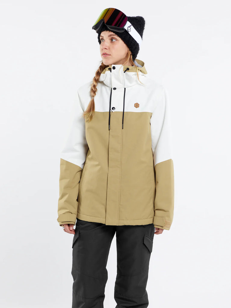 Coretta insulated jacket dark khaki best sale