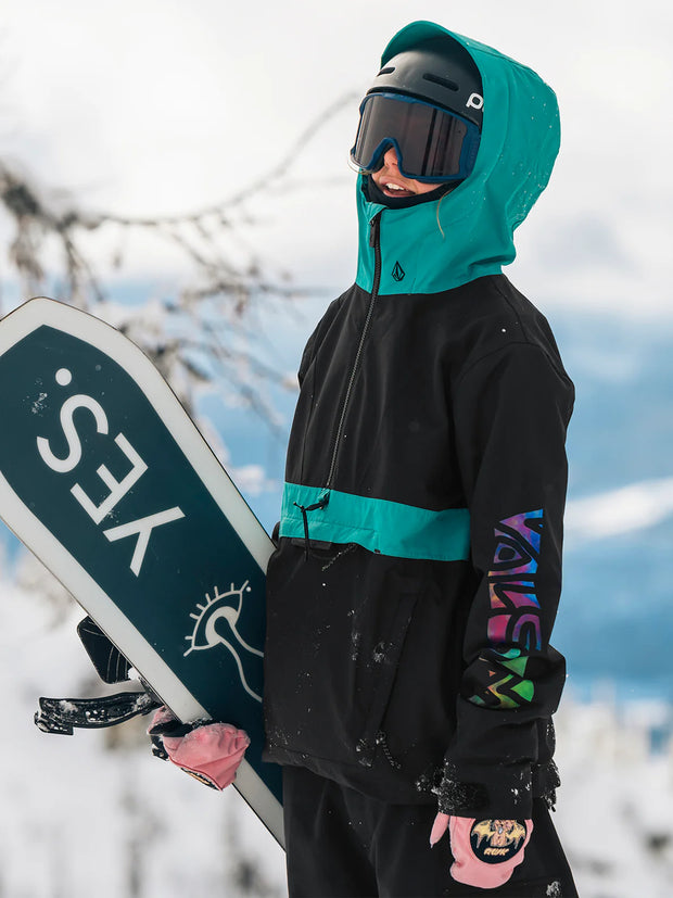 Pullover hot sale jacket snowboard