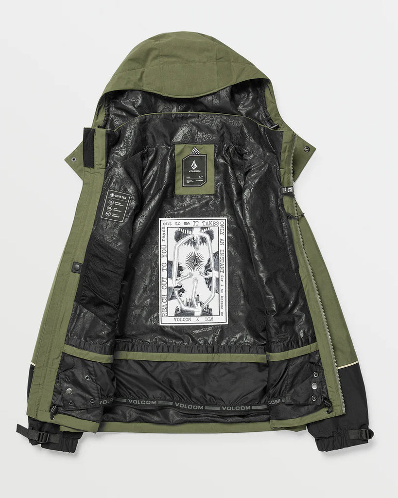 Volcom - DLM Gore-Tex Jacket - Ivy – Board Of Missoula