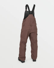 Volcom - Women's Creston 3D Stretch Bib Overall - Mahogany