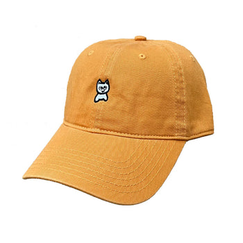 Meow Skateboards - Unstructured Hat - Mustard
