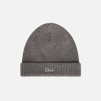 Dime - Rib Fold Beanie - Dark Grey