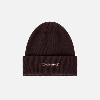 Dime - Space Fold Beanie - Dark Brown