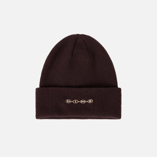 Dime - Space Fold Beanie - Dark Brown