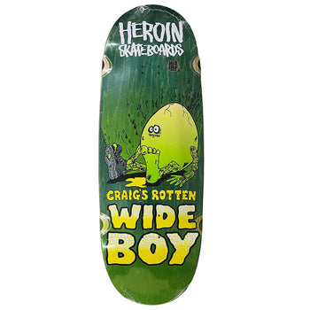 Heroin - Craig Questions Rotten Wide Boy 10.75" Deck - Board Of Missoula