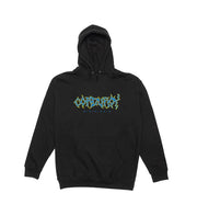 Corduroy - Hostile Hooded Sweatshirt - Black
