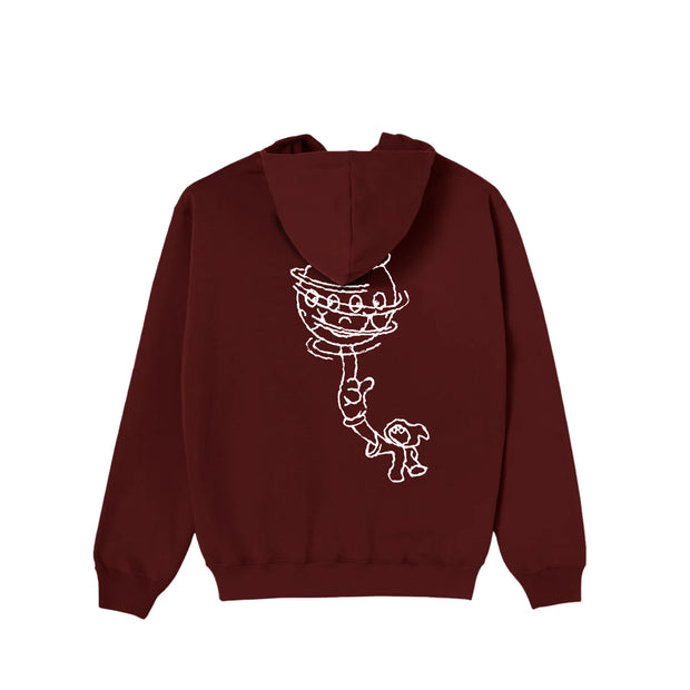 Last Resort - Headspin Hoodie - Oxblood