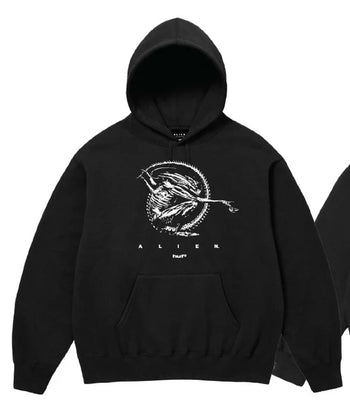 Huf - Fossilized Pullover Hoodie - Black