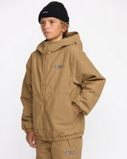 Volcom - Chaos Full Zip Jacket - Bronze - Board Of Missoula