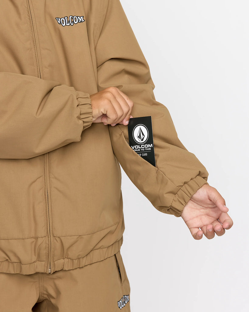 Volcom - Chaos Full Zip Jacket - Bronze