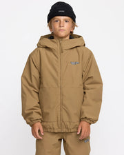 Volcom - Chaos Full Zip Jacket - Bronze - Board Of Missoula