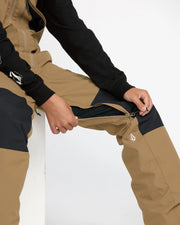 Volcom - Barkley Insulated Bib Overall - Bronze