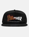 Thrasher - Ignite Snapback Hat - Black