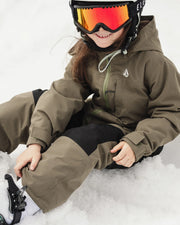 Volcom - Little Flurry One Piece - Teak