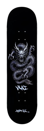 April - Kishi Fantasy Black Dip 8" Deck