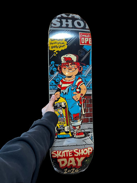 Skateshop Day - SSD26 Shop Keeper 8.5" Deck - Board Of Missoula