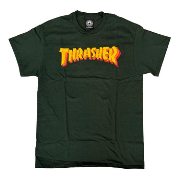 Thrasher - Stacked T-Shirt - Forest Green