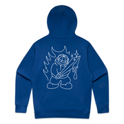 SOSS - Sword Hoodie - Blue / White - Board Of Missoula