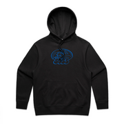 SOSS - Sword Hoodie - Black /  Blue - Board Of Missoula