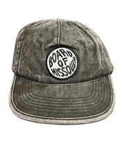 Board of Missoula - Bacon's Black Hat - Black Fisheye Patch