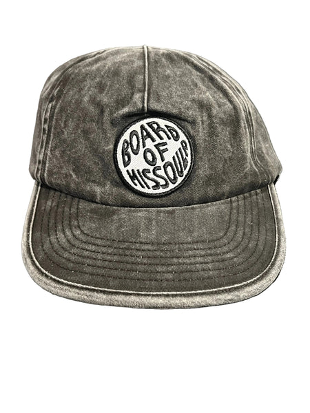 Board of Missoula - Bacon's Black Hat - Black Fisheye Patch