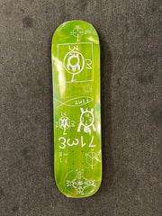 T.I.M.E. - Test Press 8.25" Deck - White