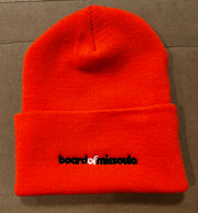 Board of Missoula - Embroidered Beanie - Blaze Orange