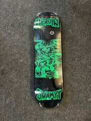 Heroin Skateboards - Swampy Allegory of Fear 9.0" Deck