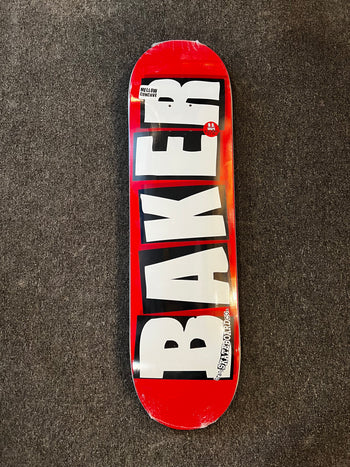 Baker - Brand Logo 8.25" Deck - White